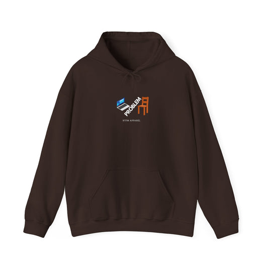 Laptop Chair Problem Hoodie - RTFM Apparel For Tech Wizards