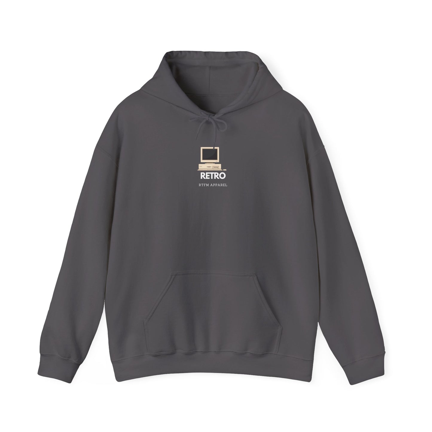 Retro Computer RTFM Apparel Tech Geek Hoodie