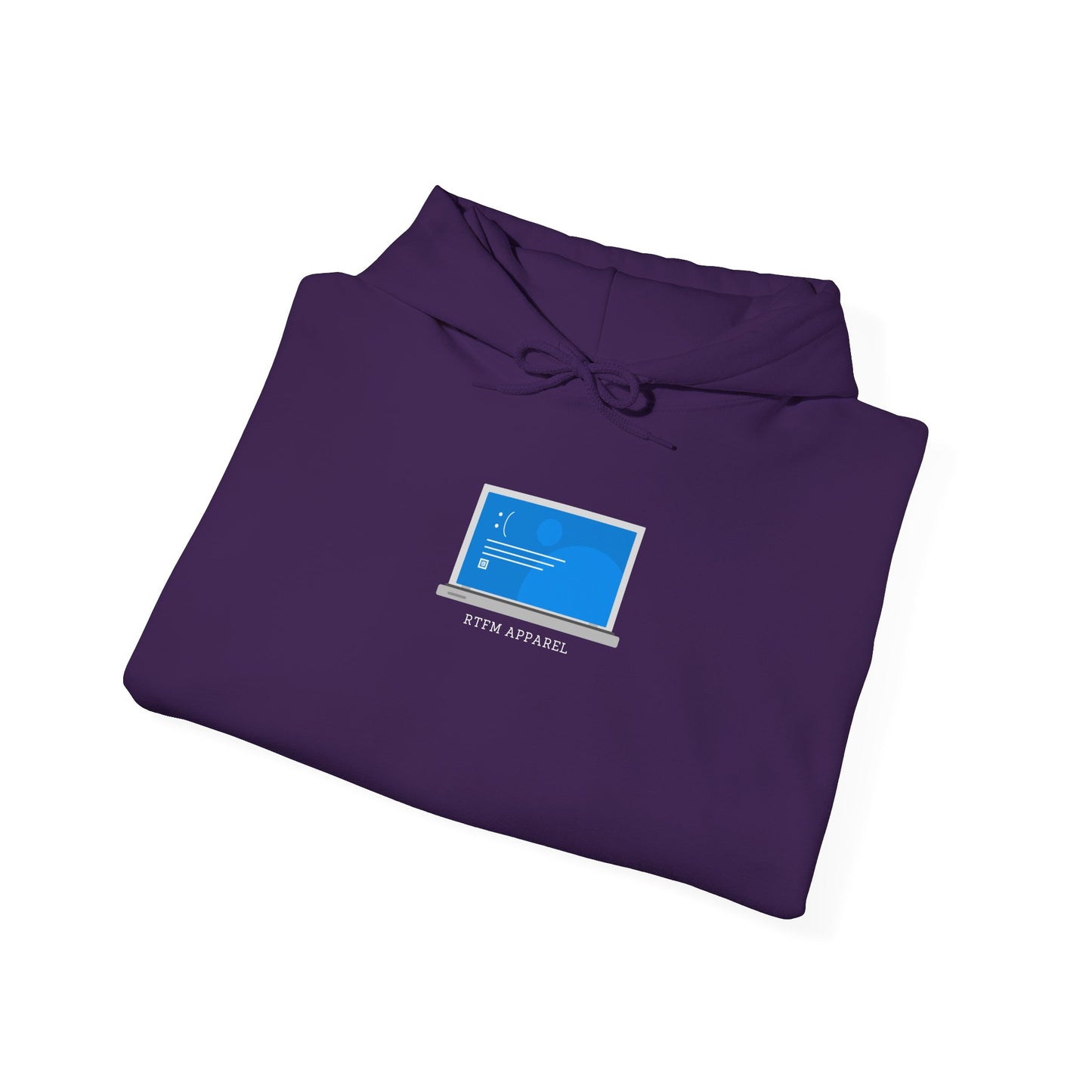 RTFM Apparel Hoodie for Tech Lovers - IT, Cyber Security, Geek Humor Gift