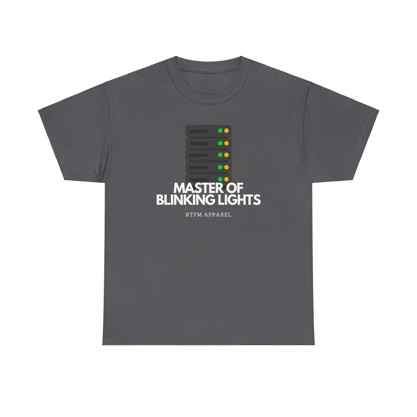 Master Of Blinking Lights - Sysadmin, IT, DevOps, Server Rack Funny
