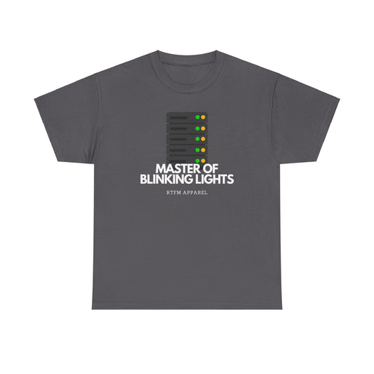 Master Of Blinking Lights - Sysadmin, IT, DevOps, Server Rack Funny