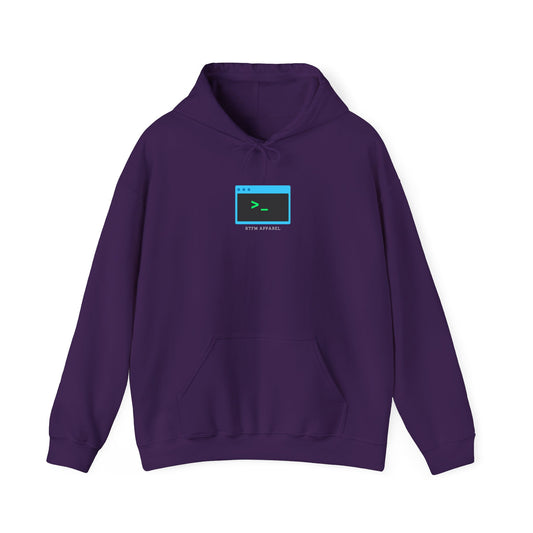 Cozy RTFM Terminal Command Hoodie - IT Pros, Network Admins, Programmer Gear, Developer Warmth, Fun Design