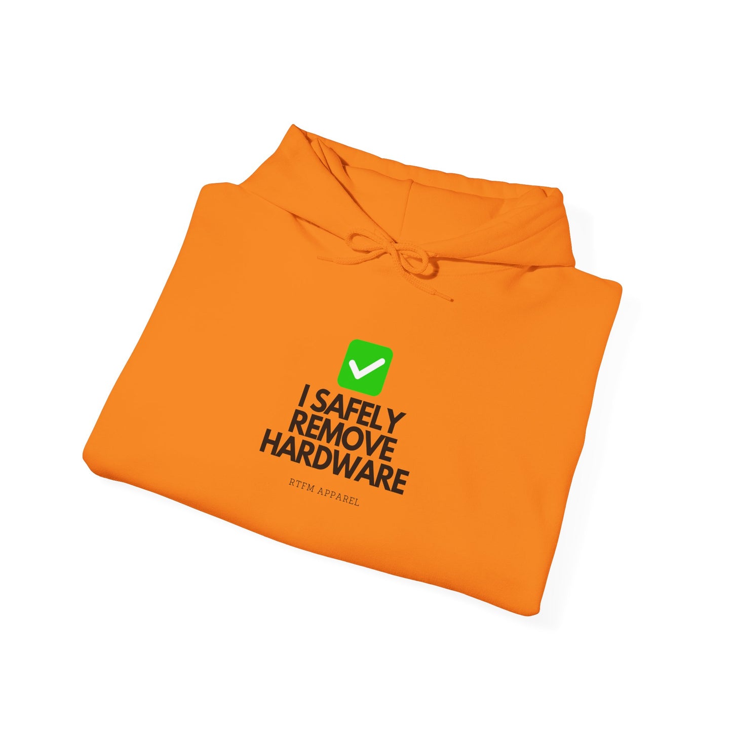 Green Checkmark Hoodie - Mission Accomplished, IT, Cybersecurity, Tech Life, Secured