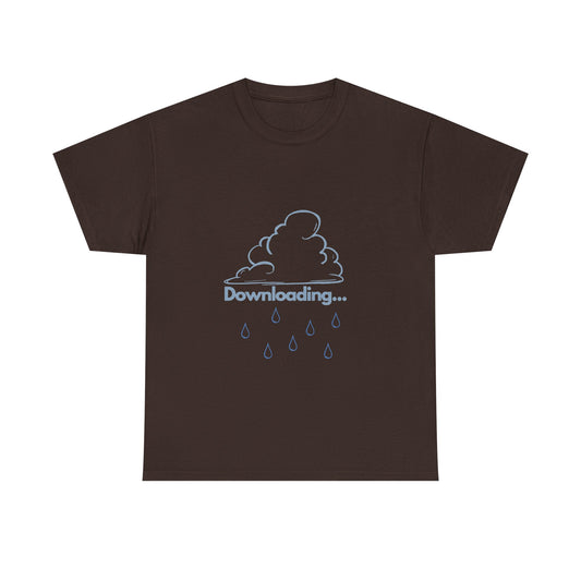 Downloading Cloud Raindrops — Tee