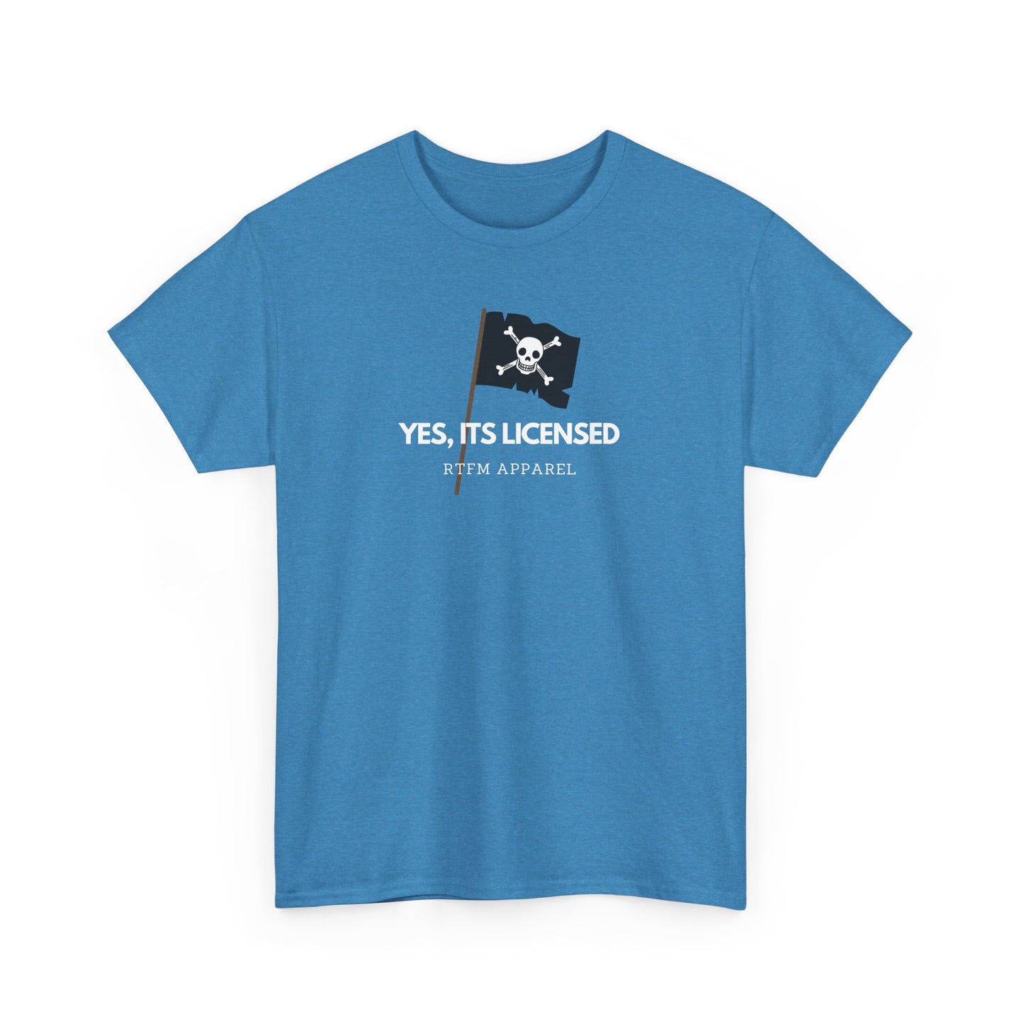 Yes, It's Licensed - Sysadmin, Cybersecurity, RTFM Apparel, Tech Humour