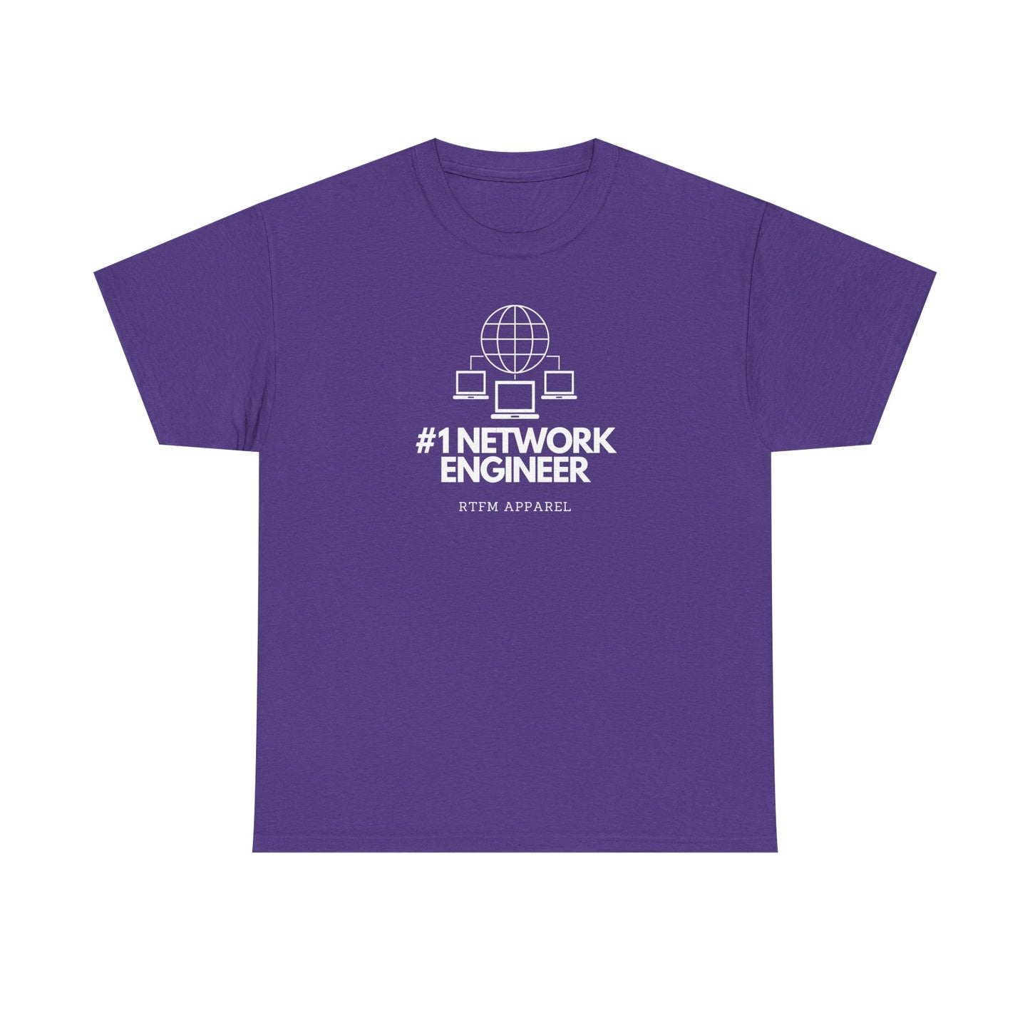 #1 Network Engineer RTFM Apparel - Funny Sysadmin, IT Pro, Network Shirt