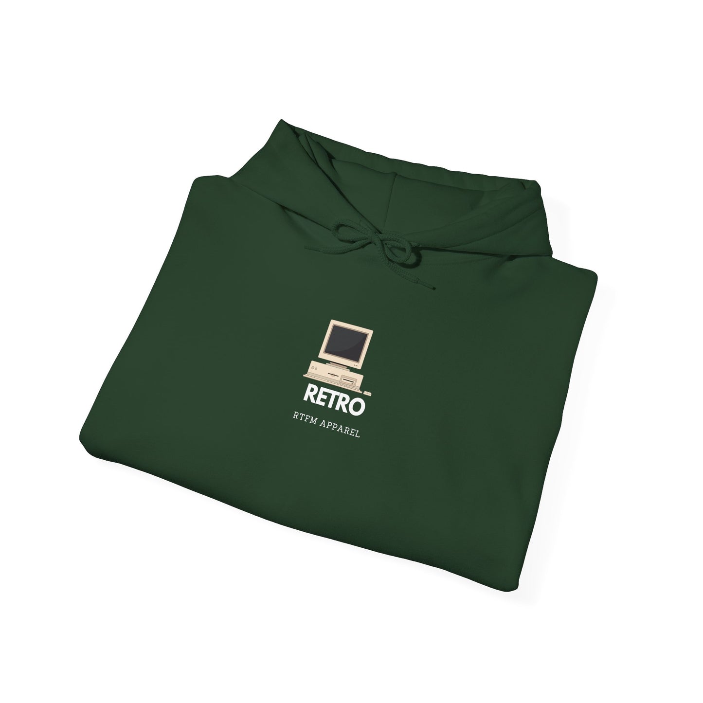 Retro Computer RTFM Apparel Tech Geek Hoodie