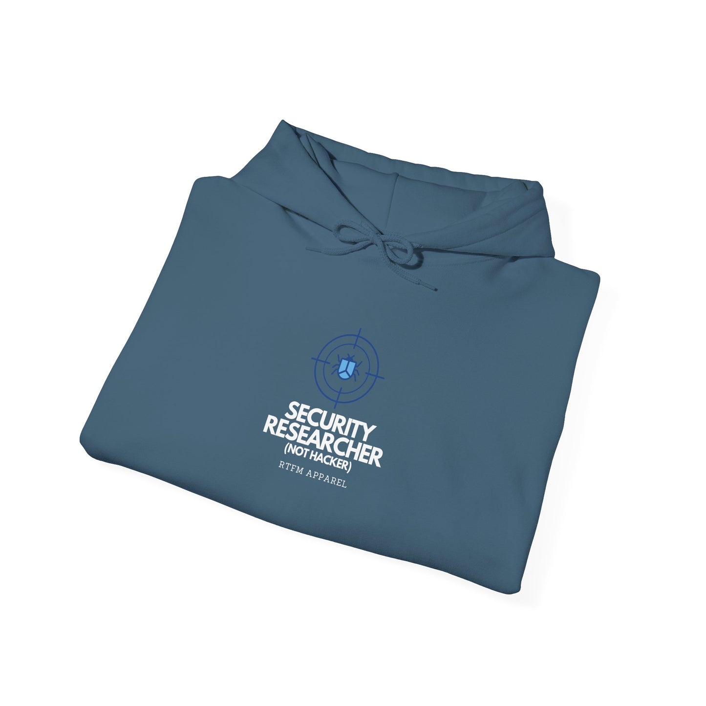 Security Researcher Not Hacker RTFM Apparel Cybersecurity Hoodie 2025