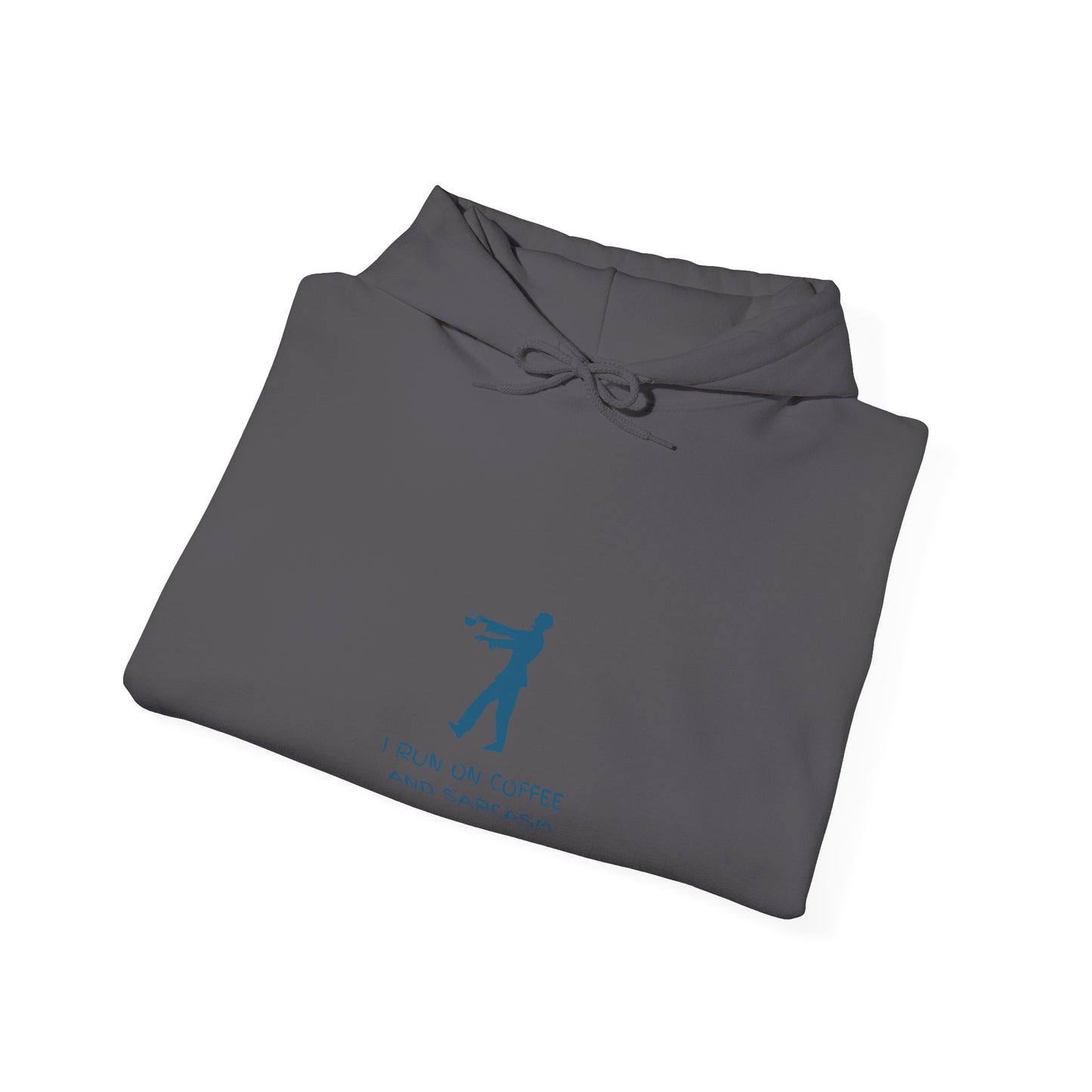 I Run On Coffee And Sarcasm - Tech, IT, Cyber Security, Geek Humor Hoodie