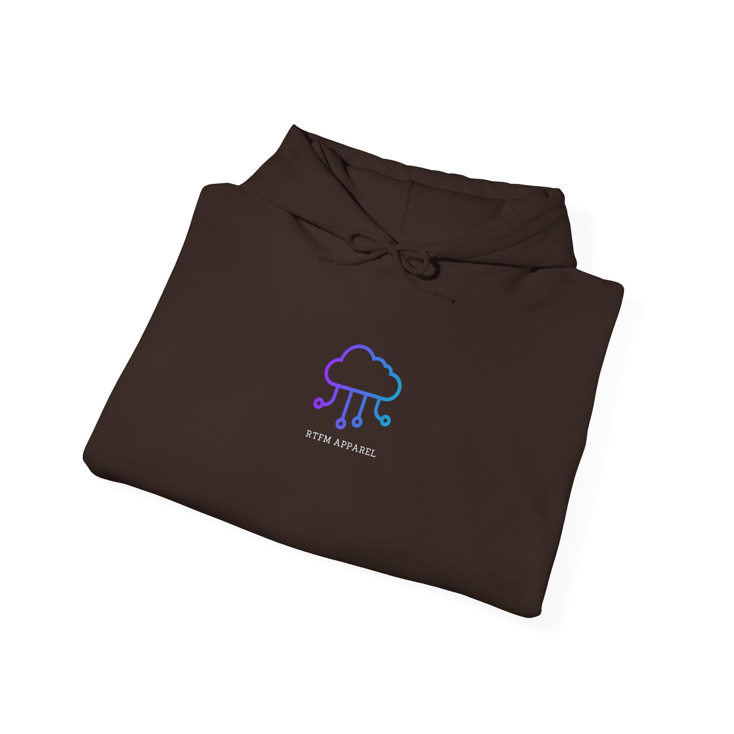 Rtfm Apparel Hoodie - Tech Cloud Design - Developer, Sysadmin, Geek