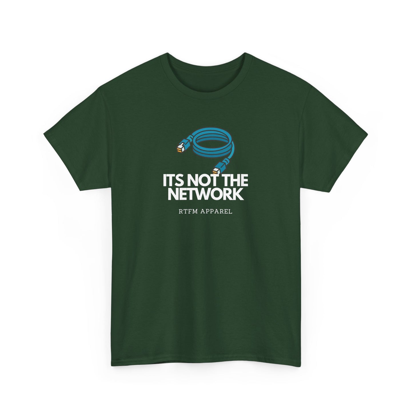It's Not The Network - Funny IT RTFM Apparel T-Shirt