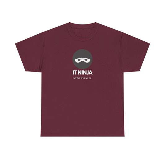 IT Ninja RTFM Apparel Funny Geek Tech T-Shirt