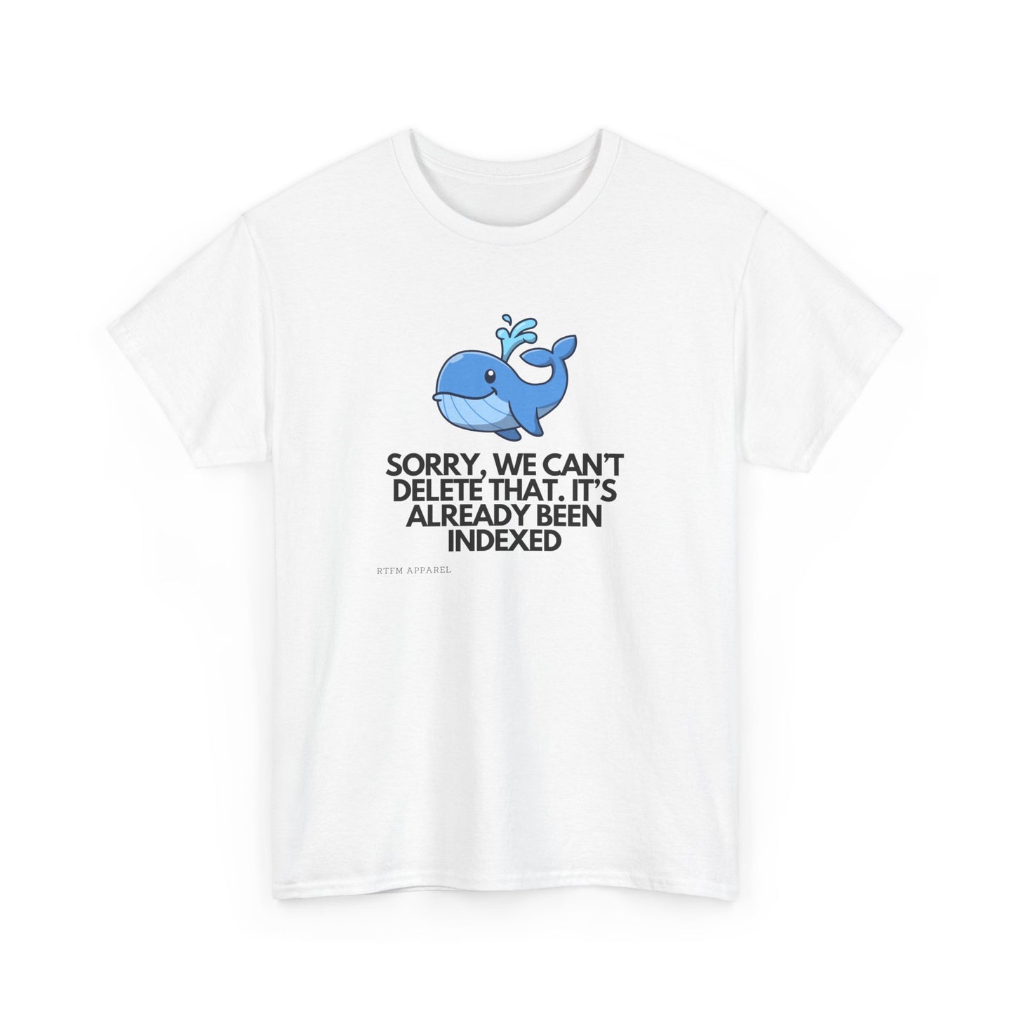 Happy Whale Splash Tech Humor - DevOps, Docker, Cloud