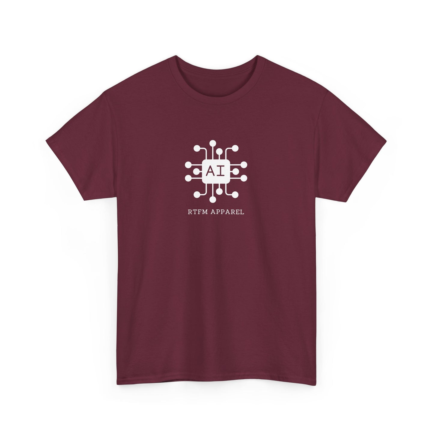 AI Circuit Design - RTFM Apparel, Tech Humor, Geek, Cyber Security, Sysadmin Tee 2025