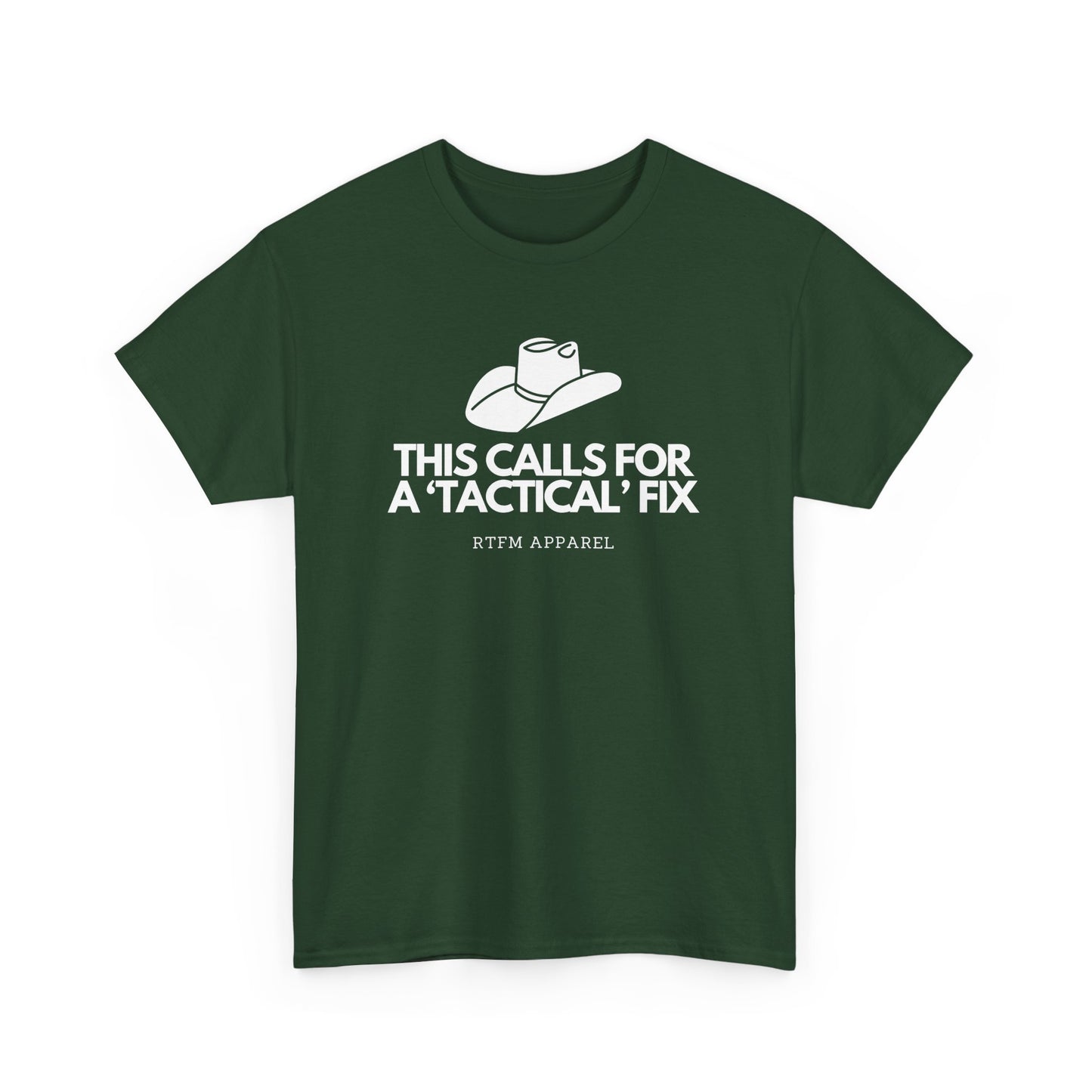 This Calls For A 'Tactical' Fix - RTFM Apparel Funny Tech Humor