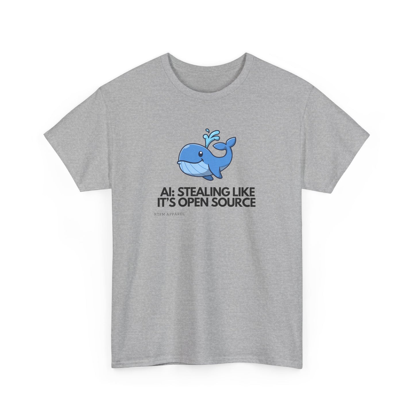 Docker Whale Design - Developer, Containerization, Kubernetes, Open Source Funny Tee