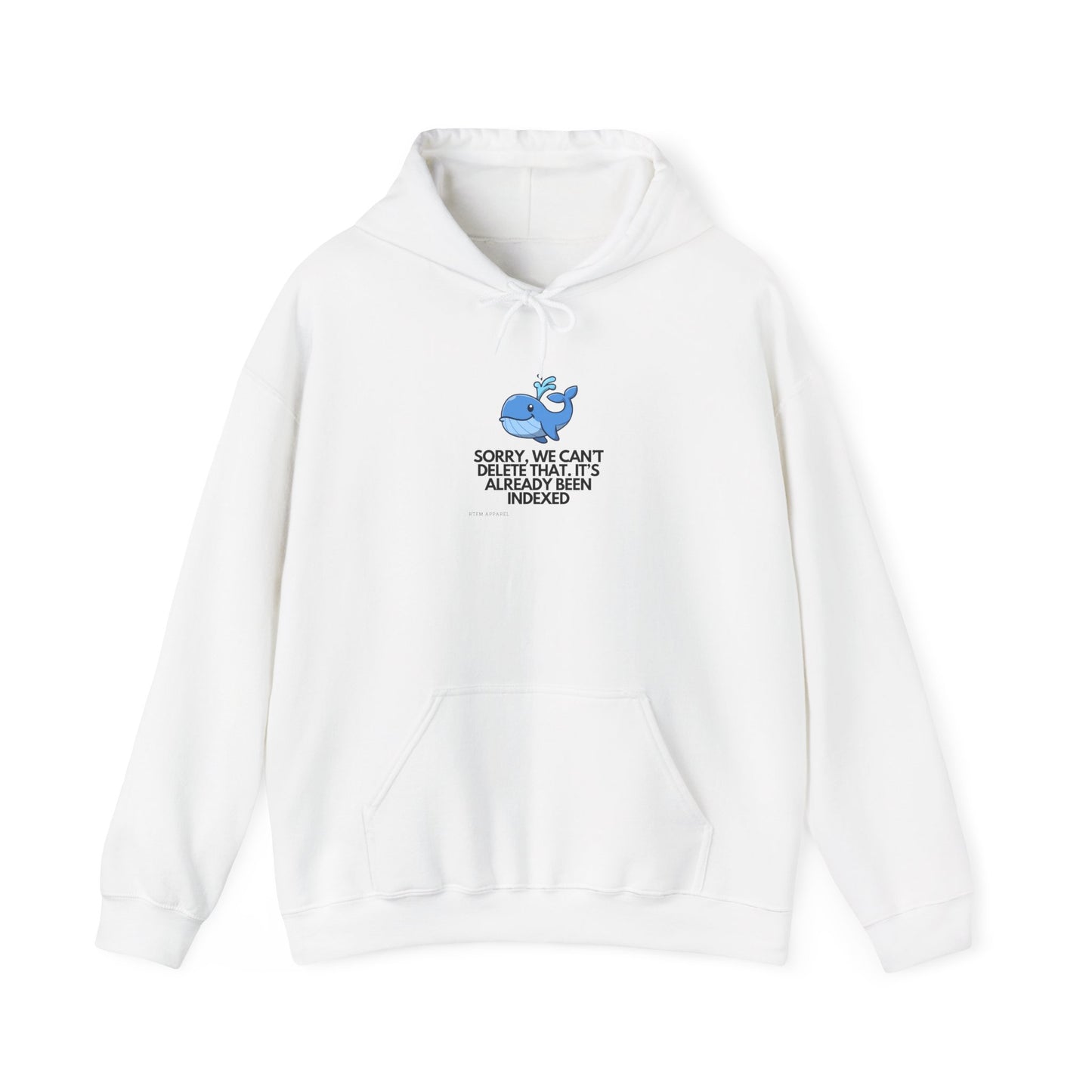 Playful Whale Tech Hoodie - DevOps, Docker, Cloud Fun