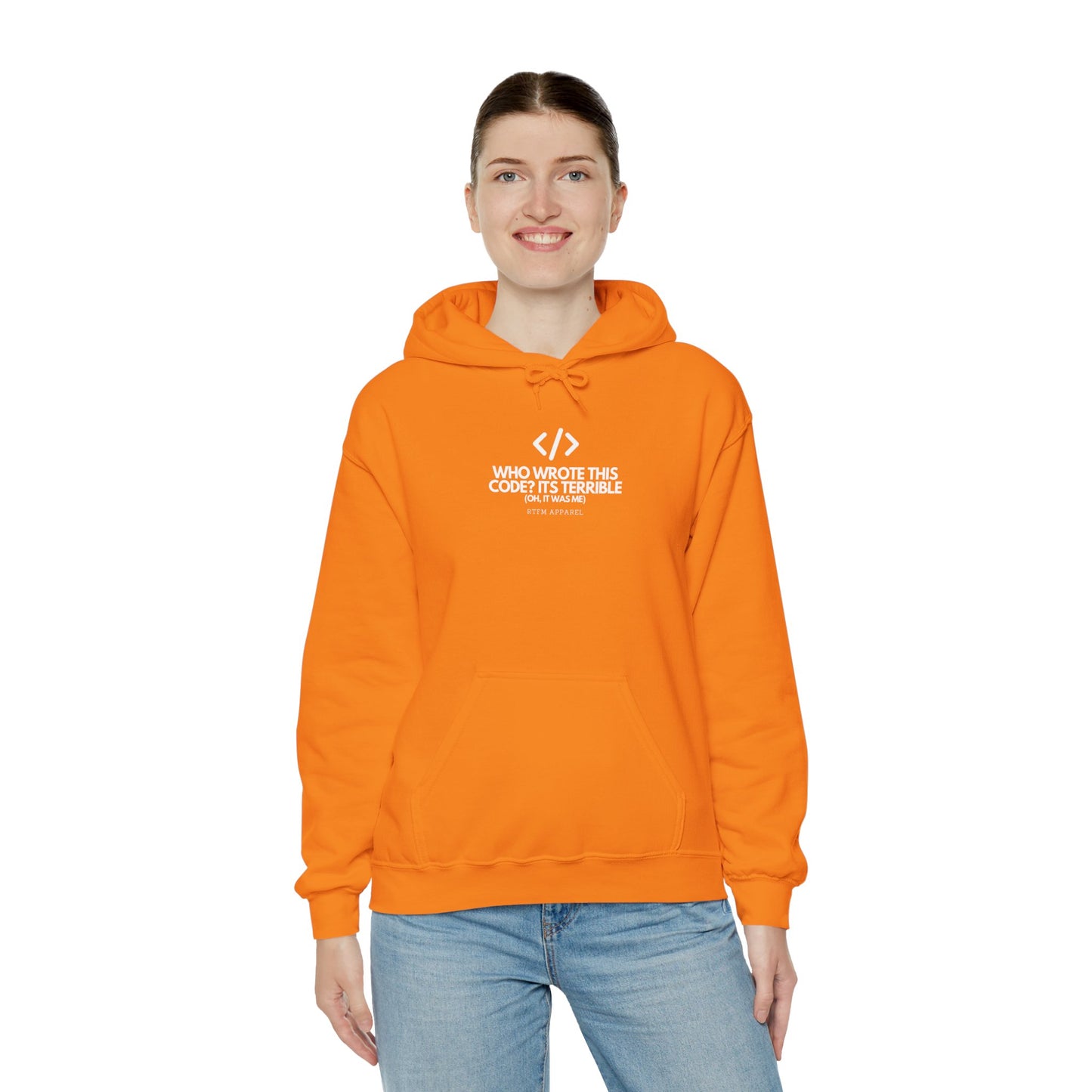 Who Wrote This Code? It's Terrible - Oh, It Was Me - Geek Humor Hoodie