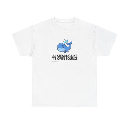 Docker Whale Design - Developer, Containerization, Kubernetes, Open Source Funny Tee