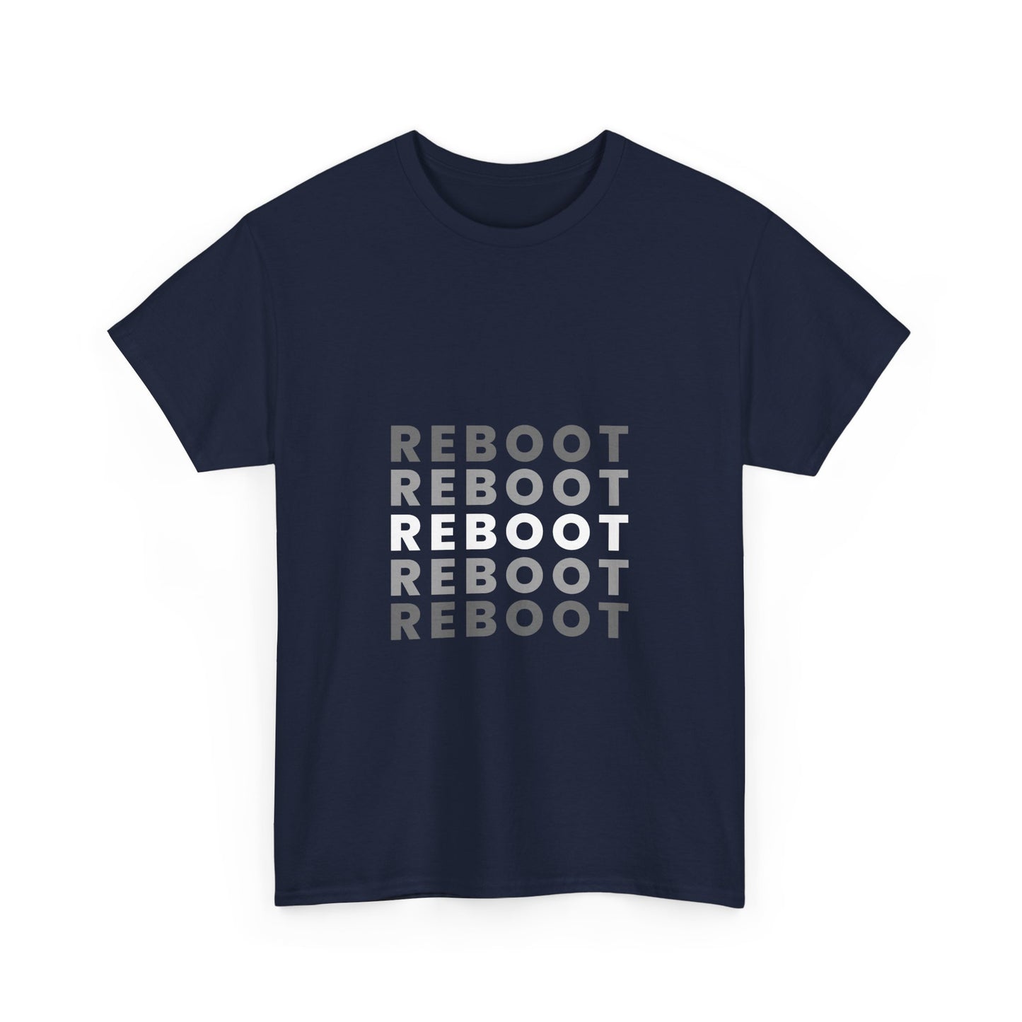 Reboot Reboot Reboot Funny IT Tech Geek T-Shirt
