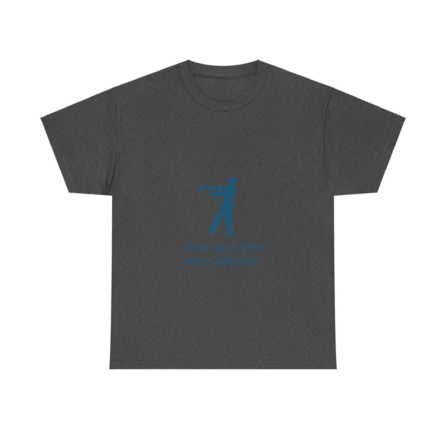 I Run On Coffee And Sarcasm - Tech, IT, Cyber Security, Geek Humor T-Shirt