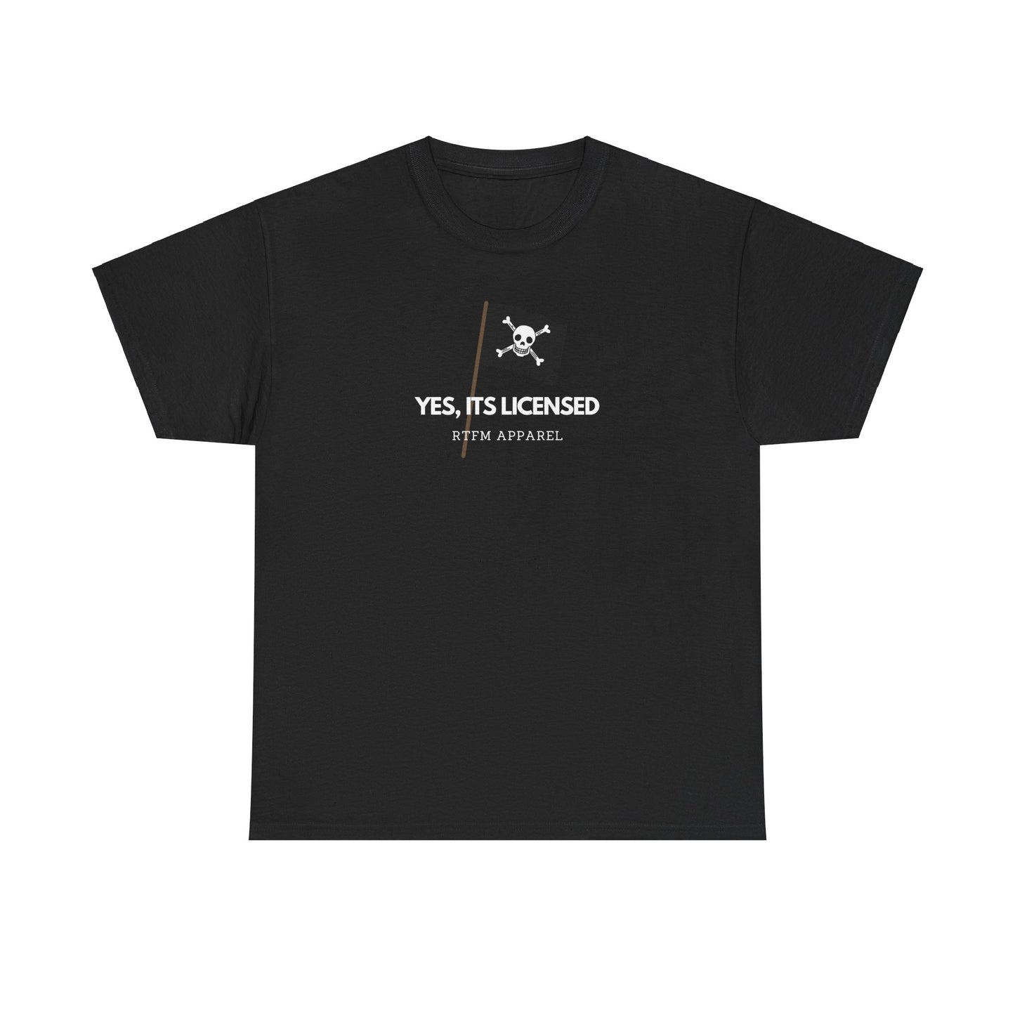 Yes, It's Licensed - Sysadmin, Cybersecurity, RTFM Apparel, Tech Humour