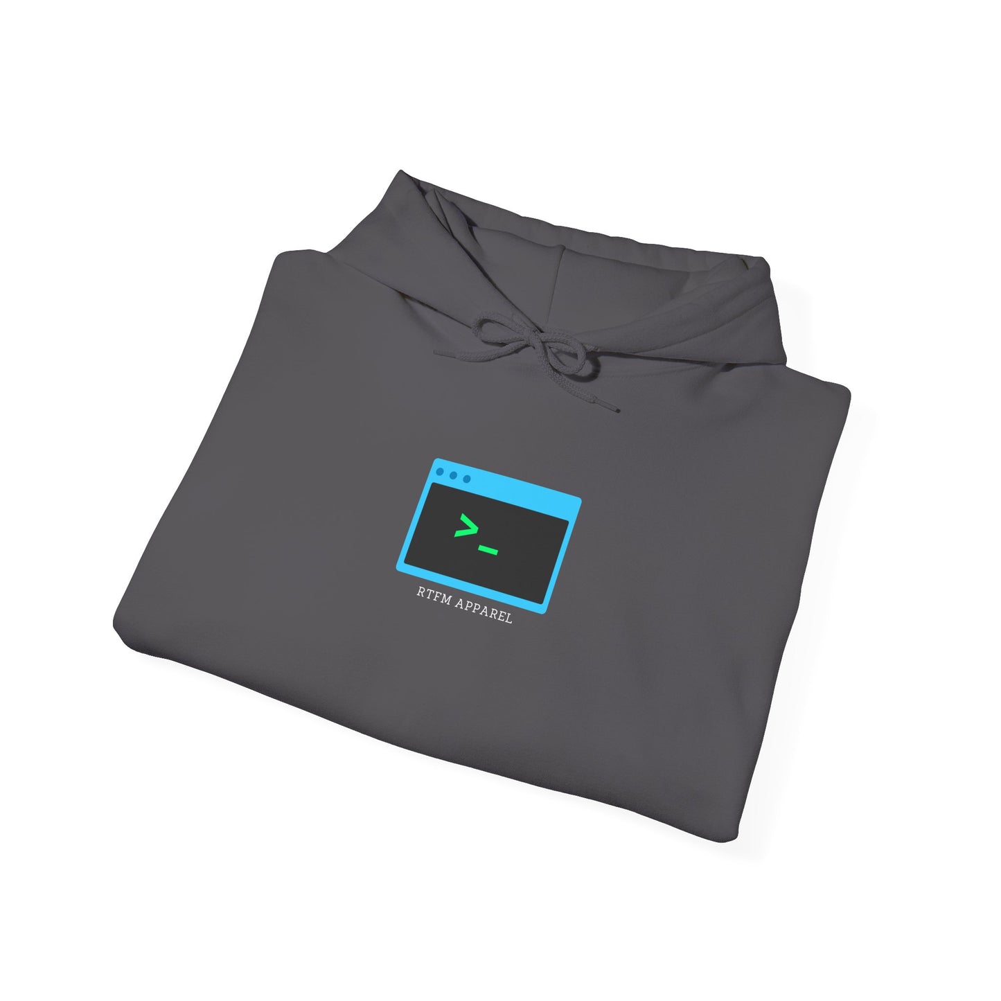 Cozy RTFM Terminal Command Hoodie - IT Pros, Network Admins, Programmer Gear, Developer Warmth, Fun Design