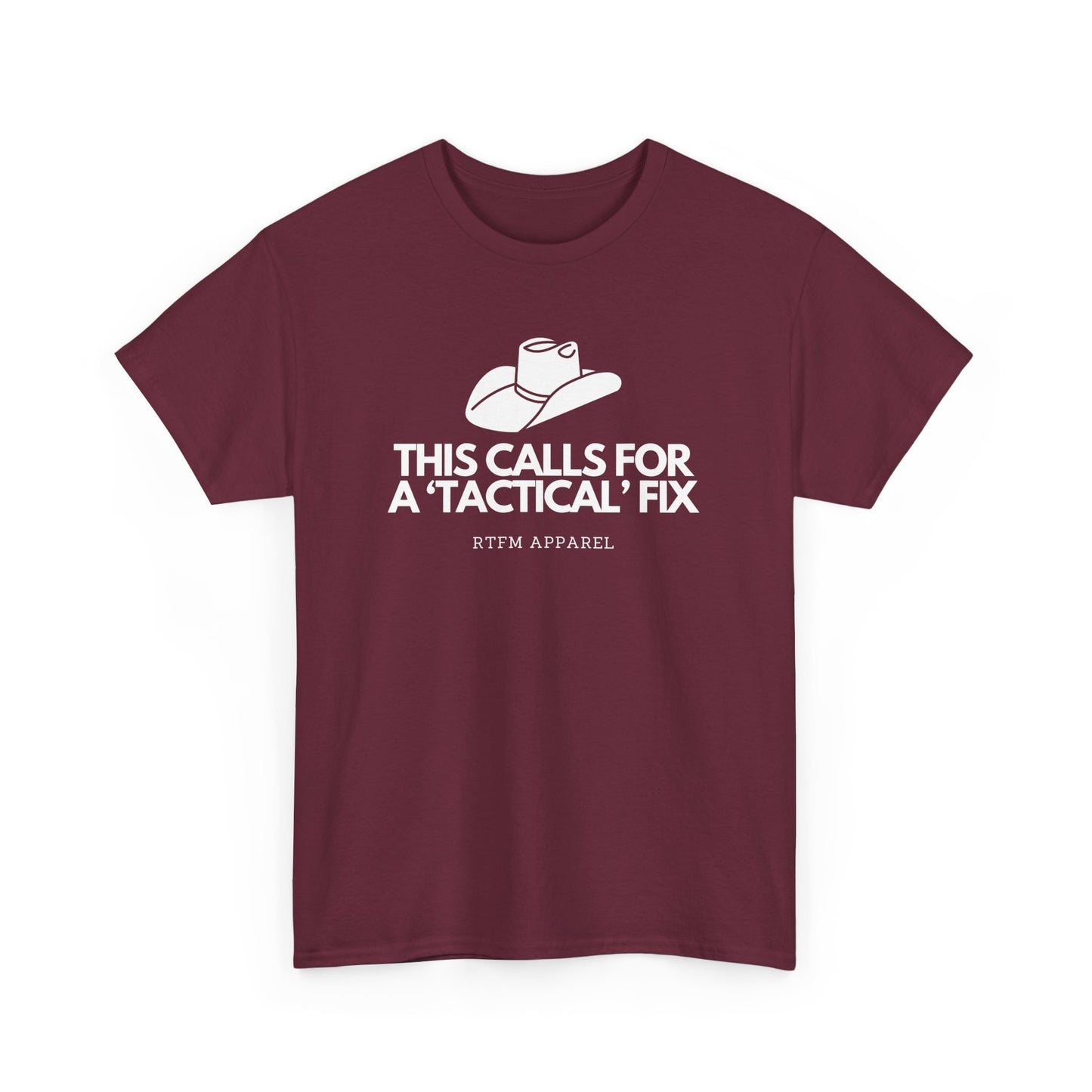 This Calls For A 'Tactical' Fix - RTFM Apparel Funny Tech Humor