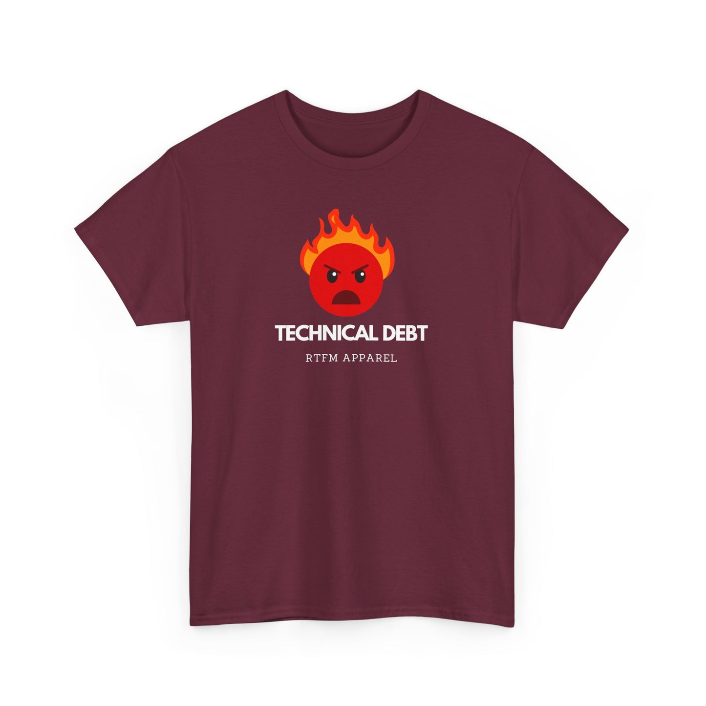 Technical Debt RTFM Apparel Funny Sysadmin Developer IT T-Shirt