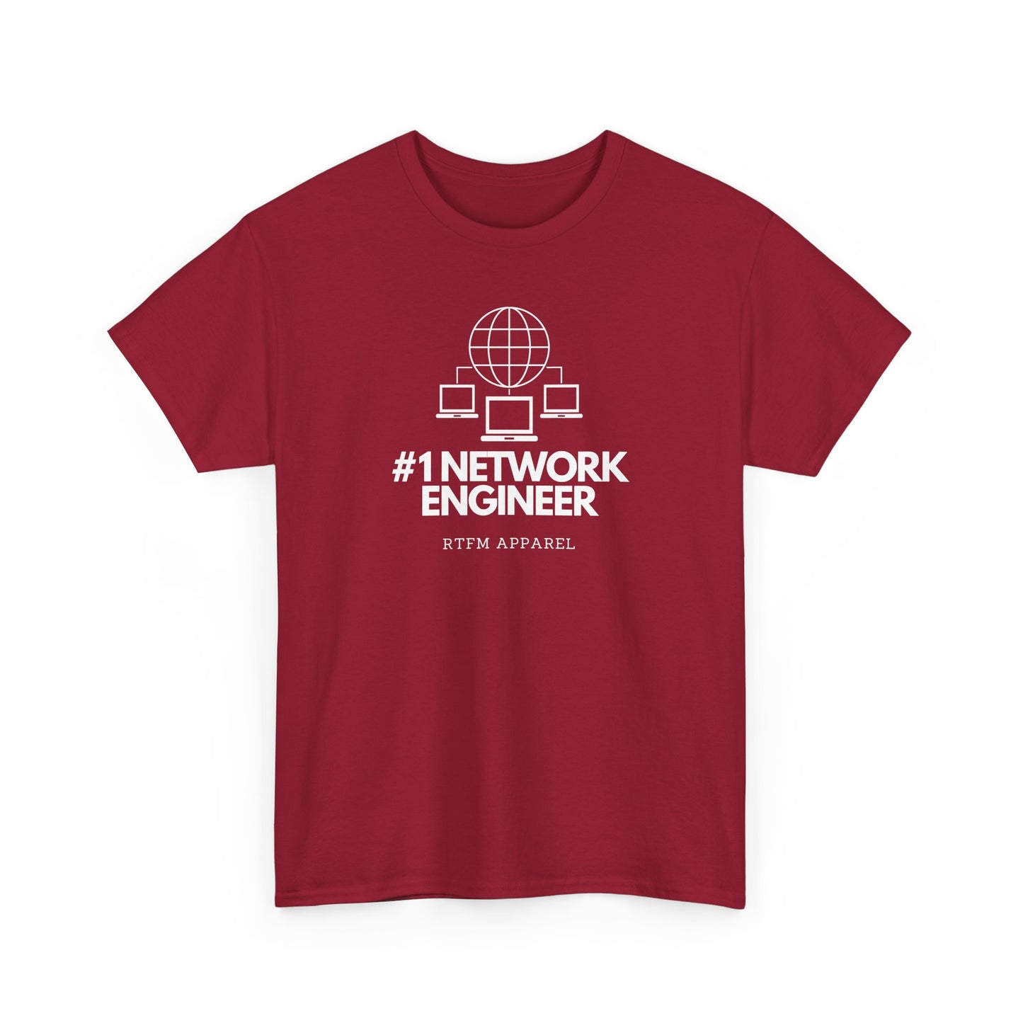 #1 Network Engineer RTFM Apparel - Funny Sysadmin, IT Pro, Network Shirt