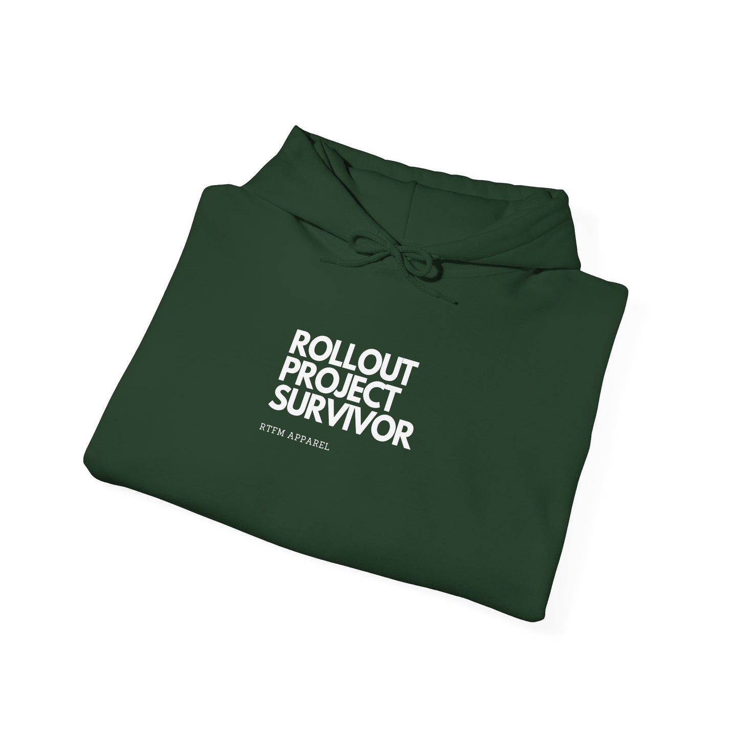 Rollout Project Survivor - Cozy RTFM Apparel Hoodie For Tech Enthusiasts