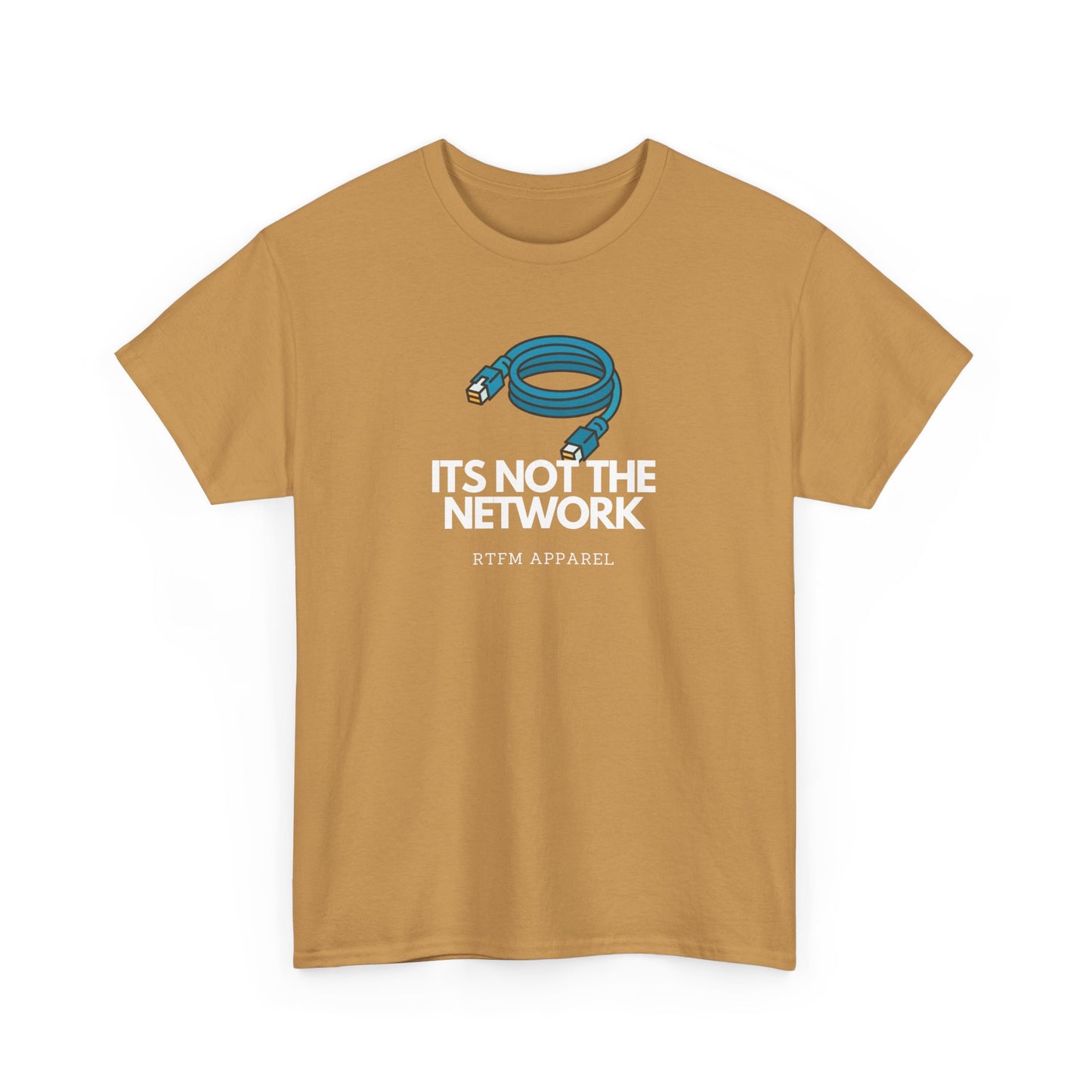It's Not The Network - Funny IT RTFM Apparel T-Shirt