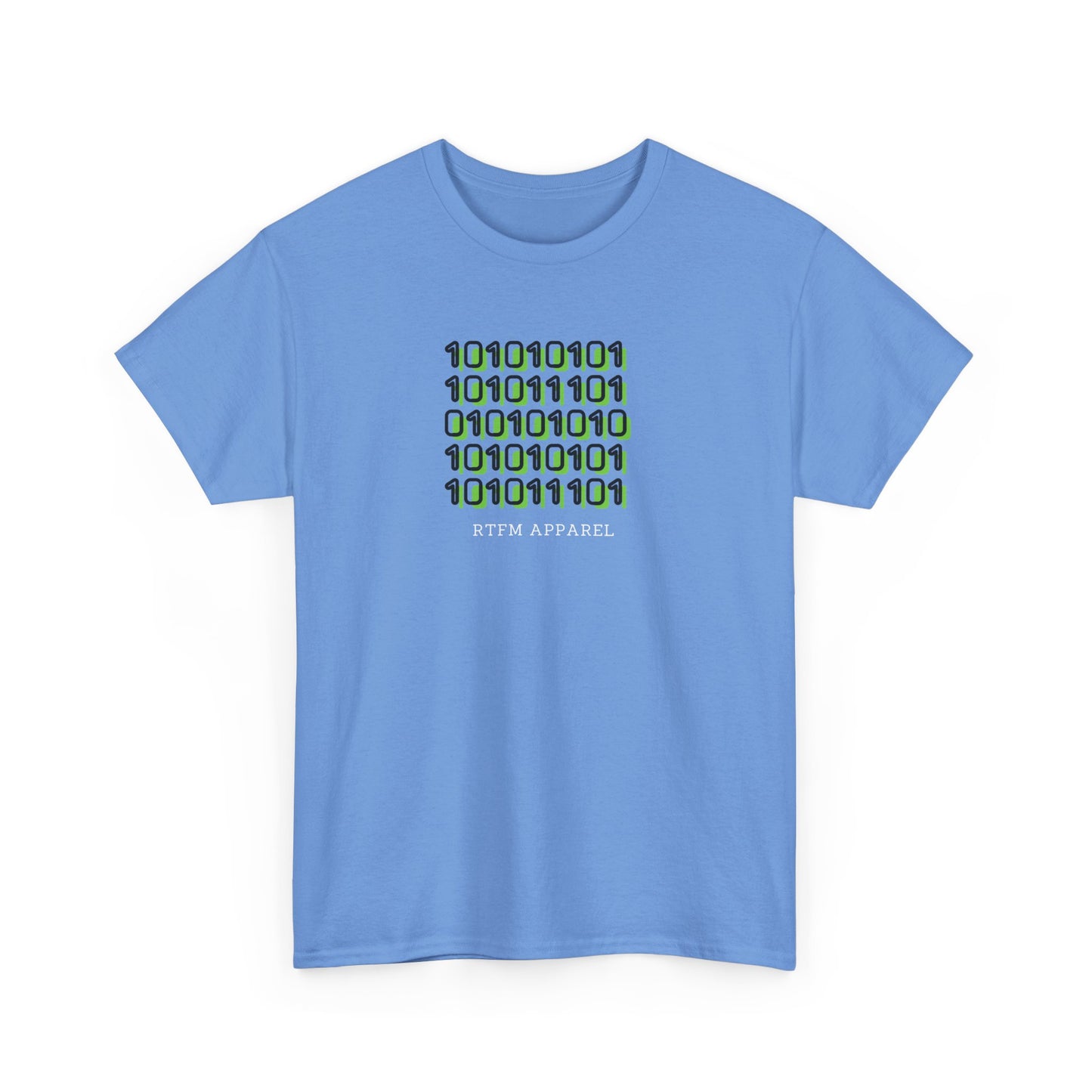 RTFM Binary Code Geek Humor T-Shirt - DevOps, Sysadmin, Tech Nerd, 2025 Design