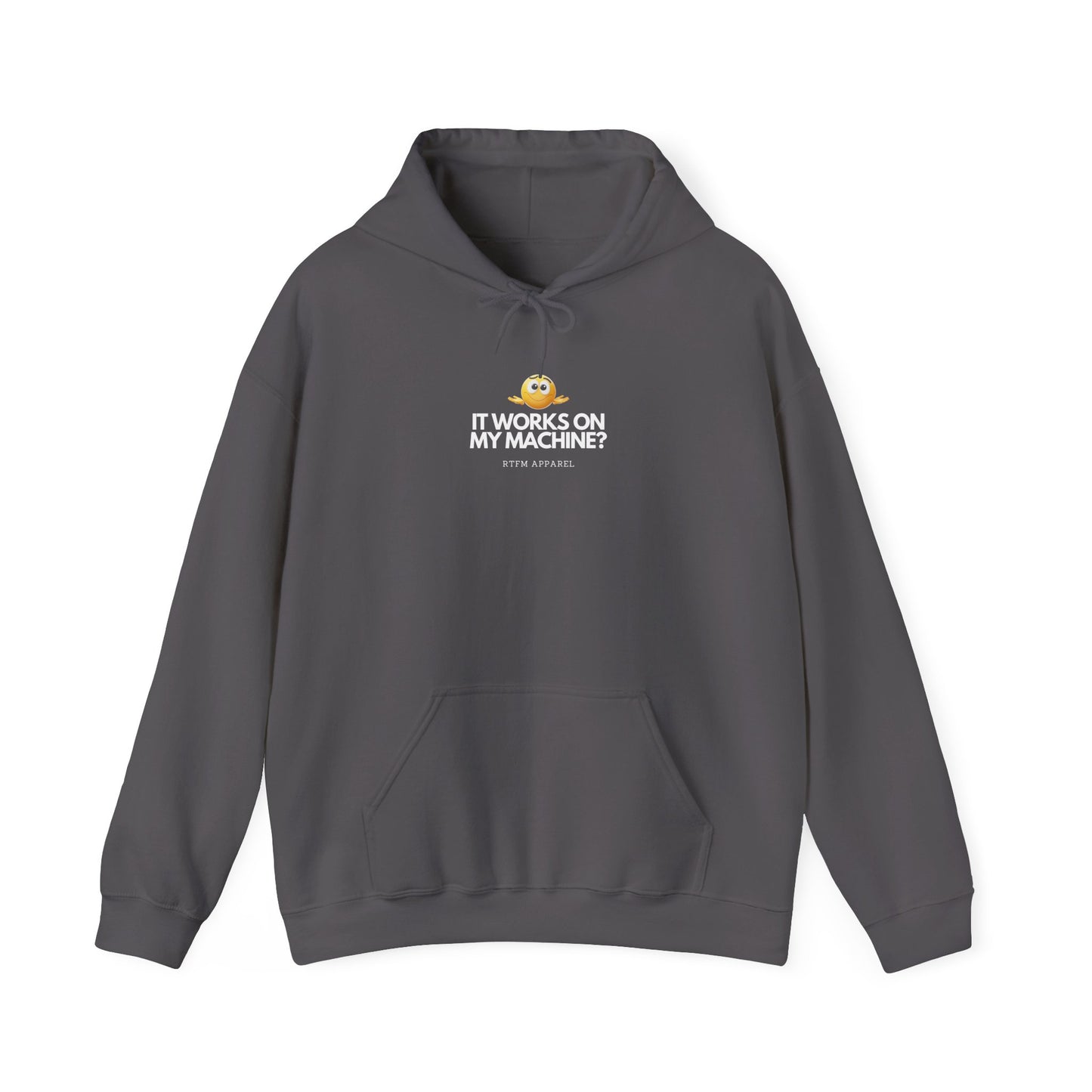 It Works On My Machine? IT Hoodie, Sysadmin, DevOps, Programmer, Warm & Funny