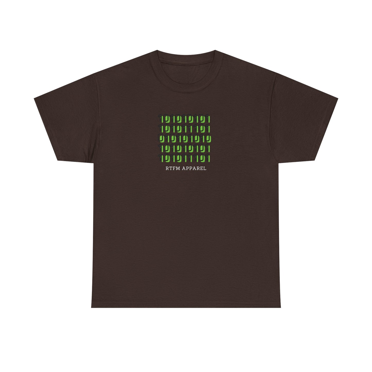 RTFM Binary Code Geek Humor T-Shirt - DevOps, Sysadmin, Tech Nerd, 2025 Design