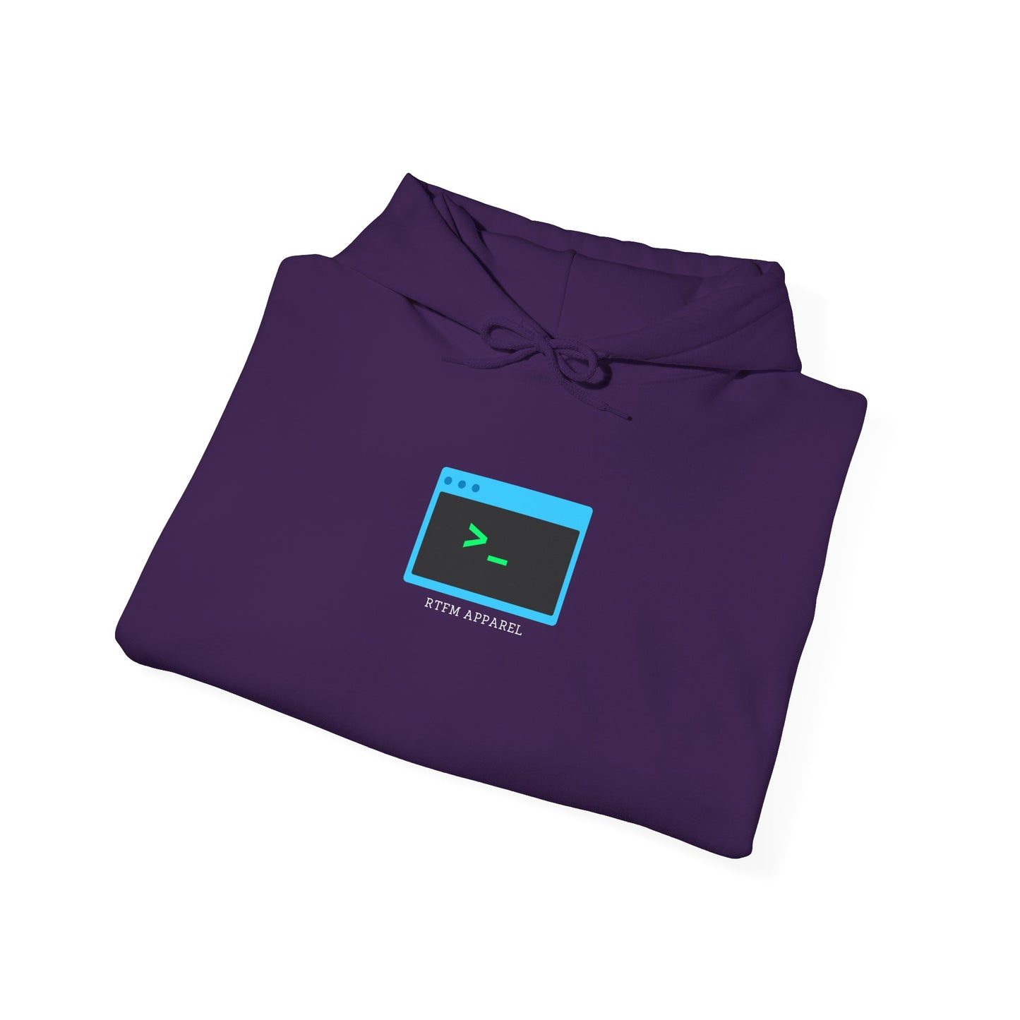 Cozy RTFM Terminal Command Hoodie - IT Pros, Network Admins, Programmer Gear, Developer Warmth, Fun Design