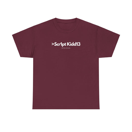Script Kiddie RETFM Apparel Cyber Security Geek Humour