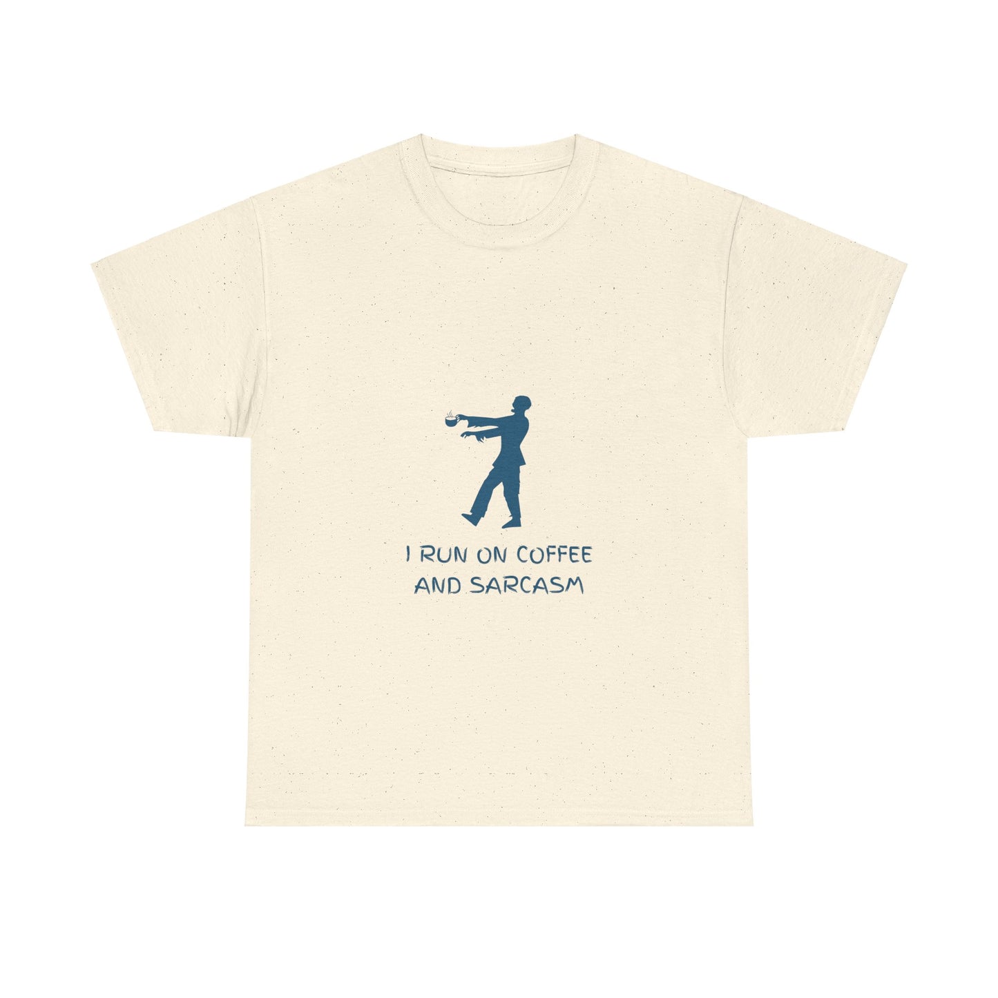 I Run On Coffee And Sarcasm - Tech, IT, Cyber Security, Geek Humor T-Shirt