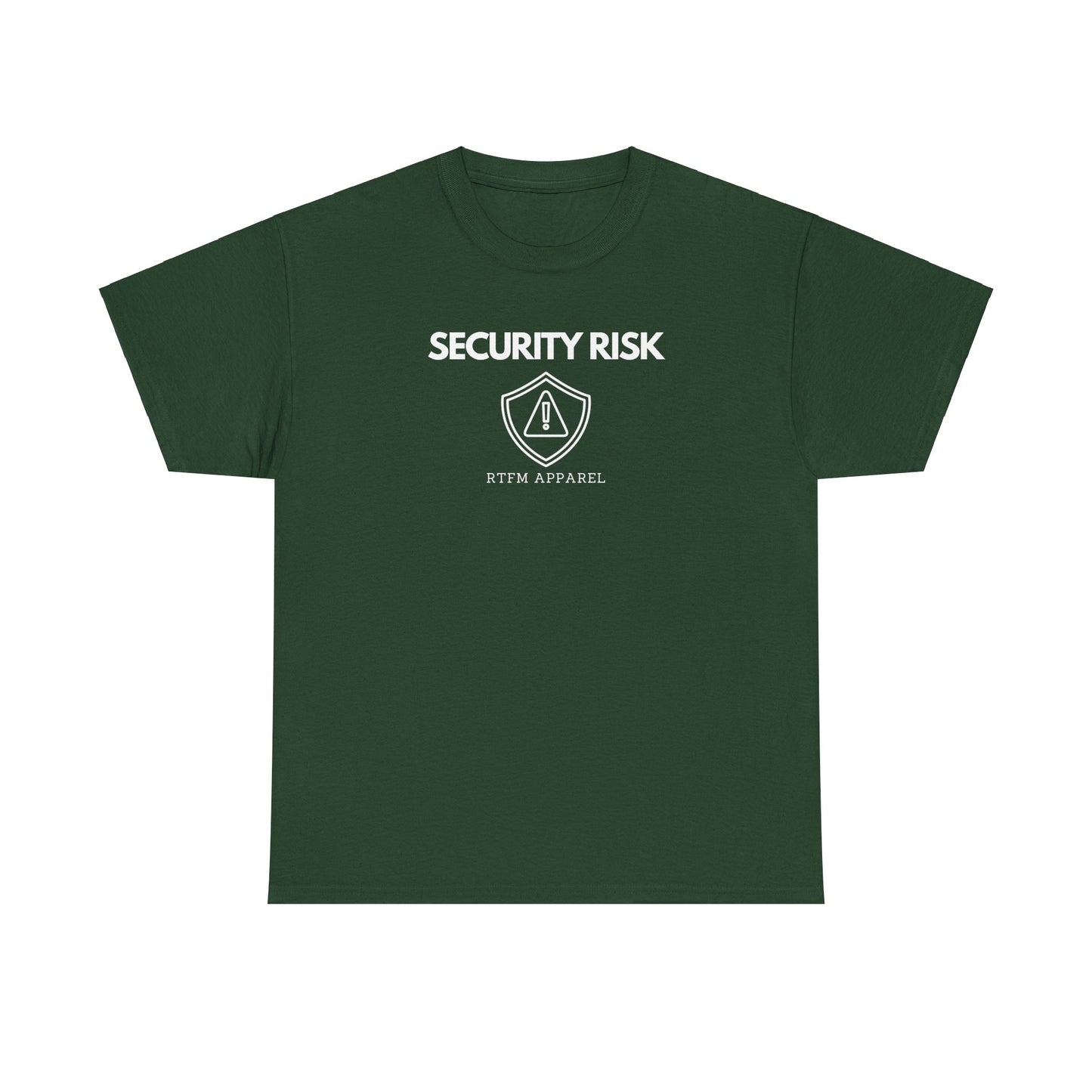 Security Risk - RTFM Apparel - Tech Humor - Cybersecurity, IT, Sysadmin