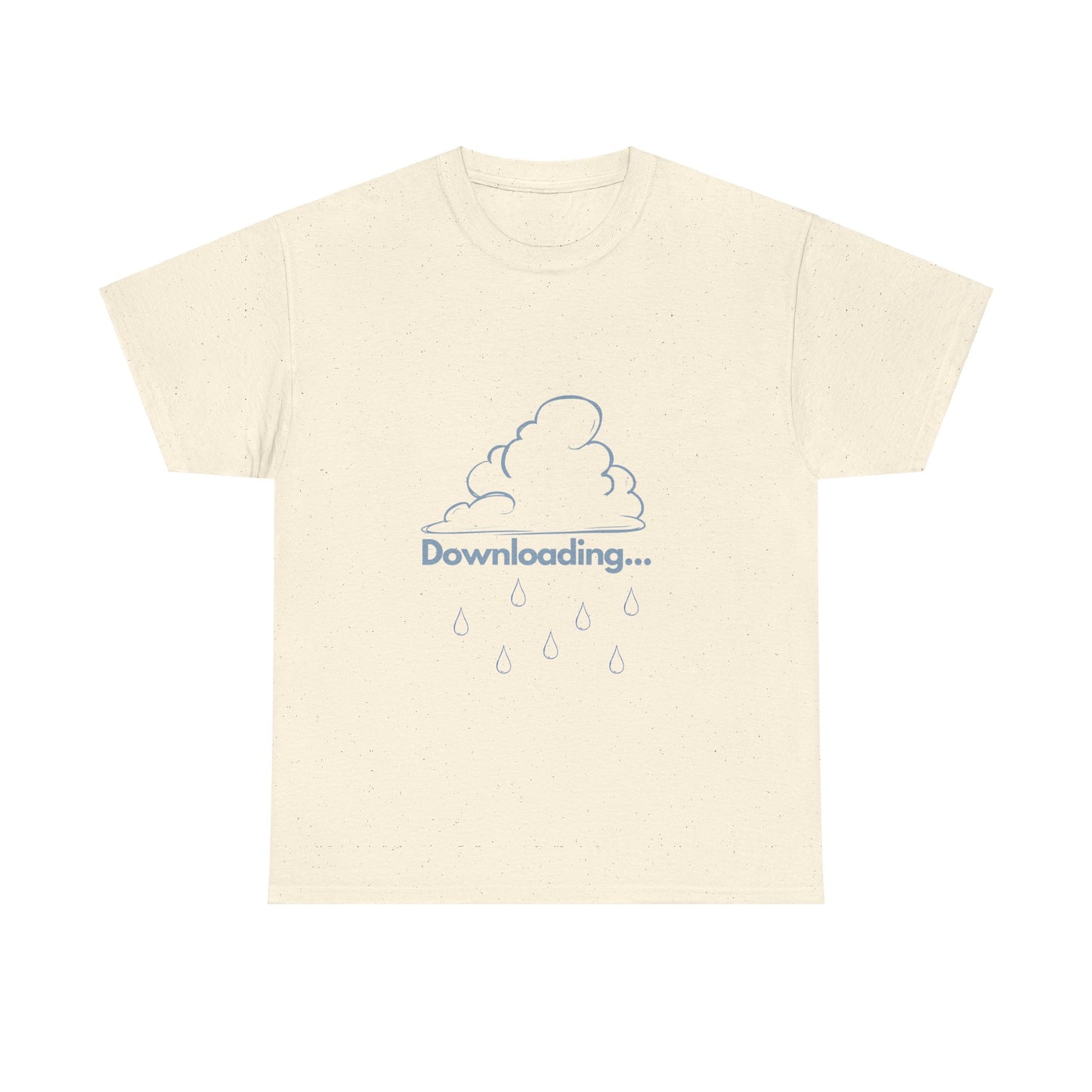 Downloading Cloud Raindrops - Tech Geek Humor