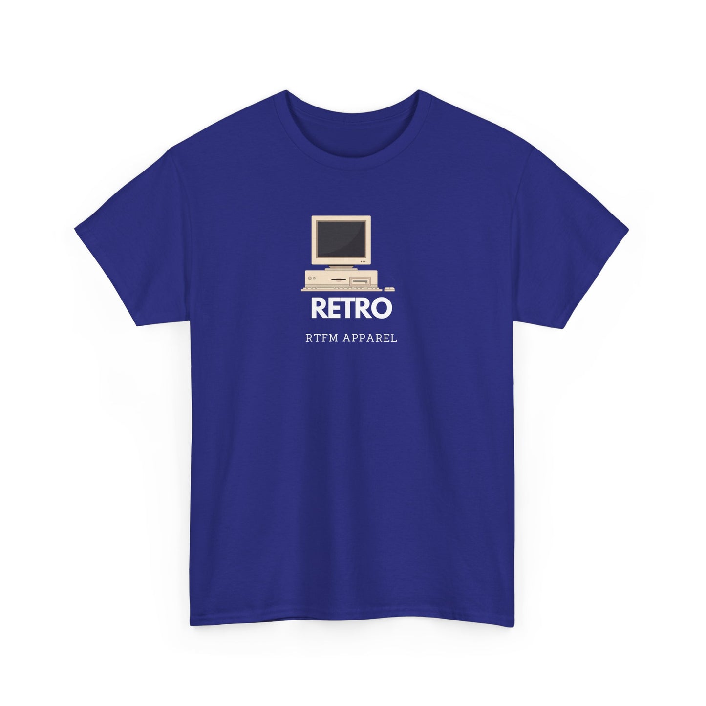 Retro RTFM Apparel - Vintage Computer Geek Humor Tshirt