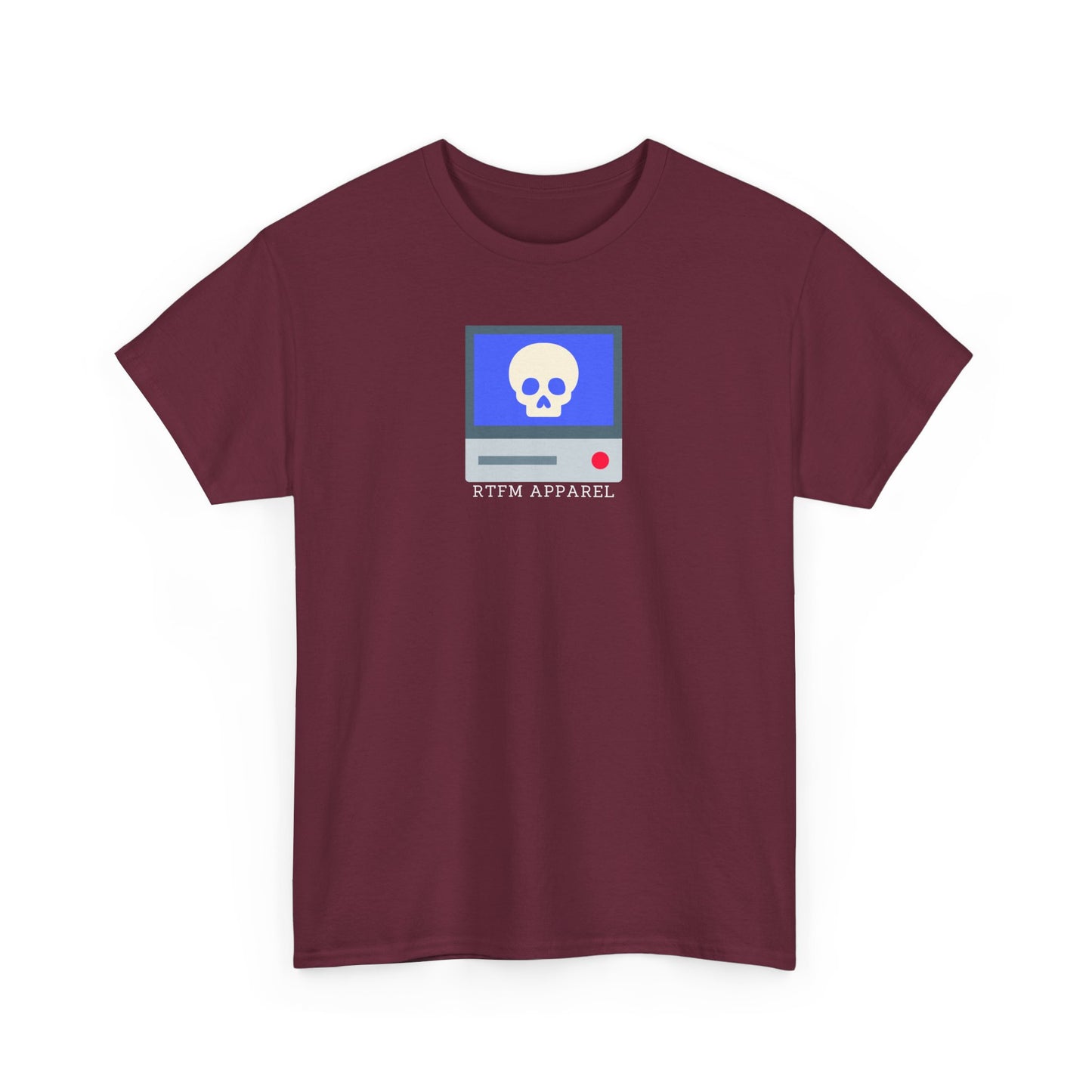 RTFM Apparel Skull Computer IT Sysadmin Gear
