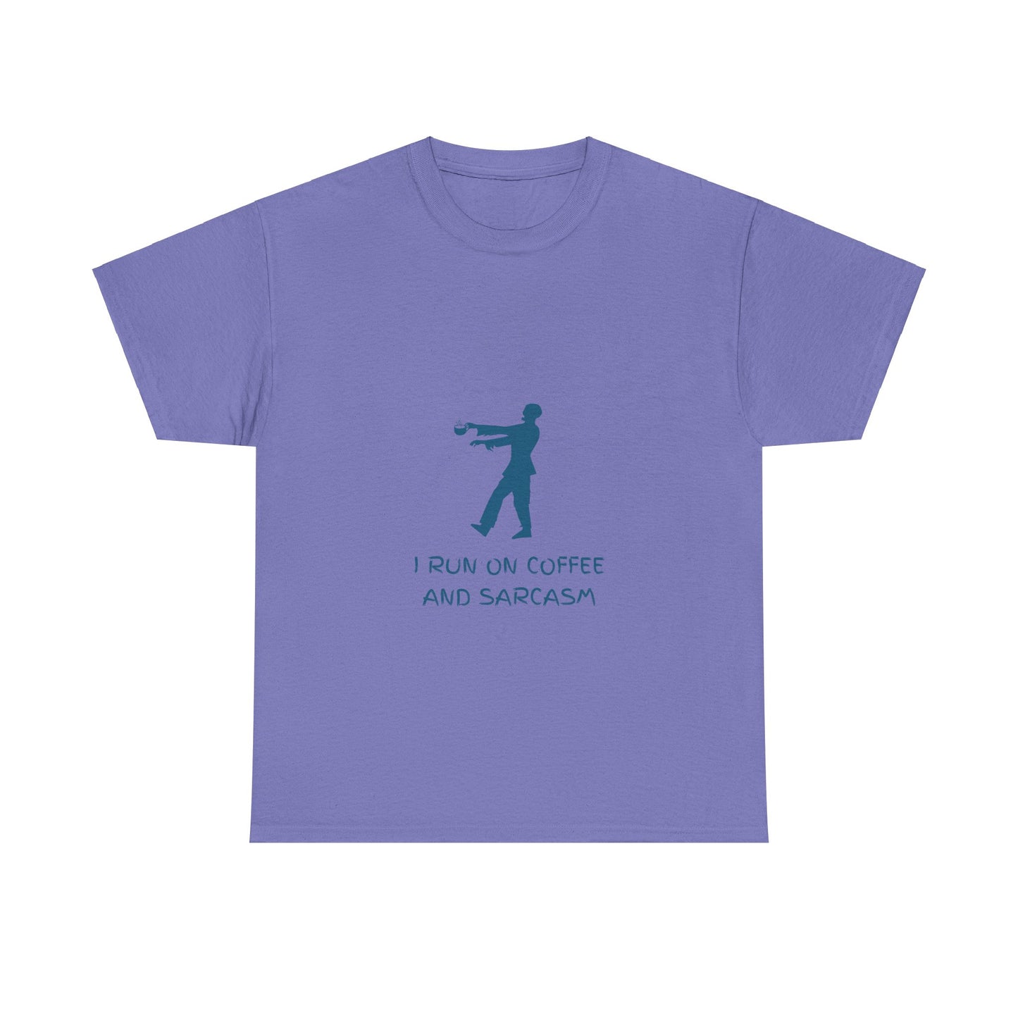 I Run On Coffee And Sarcasm - Funny Tech Geek Humor Tee