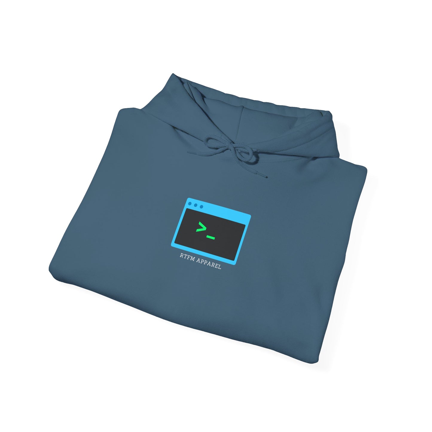 Cozy RTFM Terminal Command Hoodie - IT Pros, Network Admins, Programmer Gear, Developer Warmth, Fun Design
