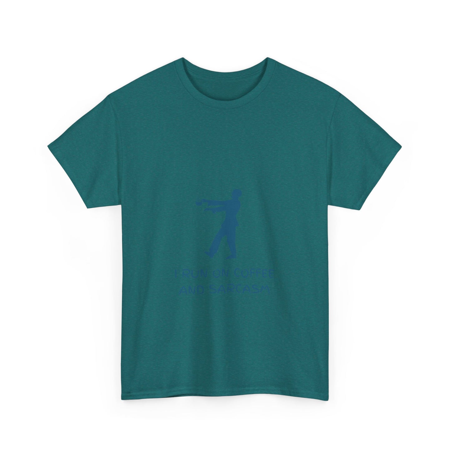I Run On Coffee And Sarcasm - Funny Tech Geek Humor Tee