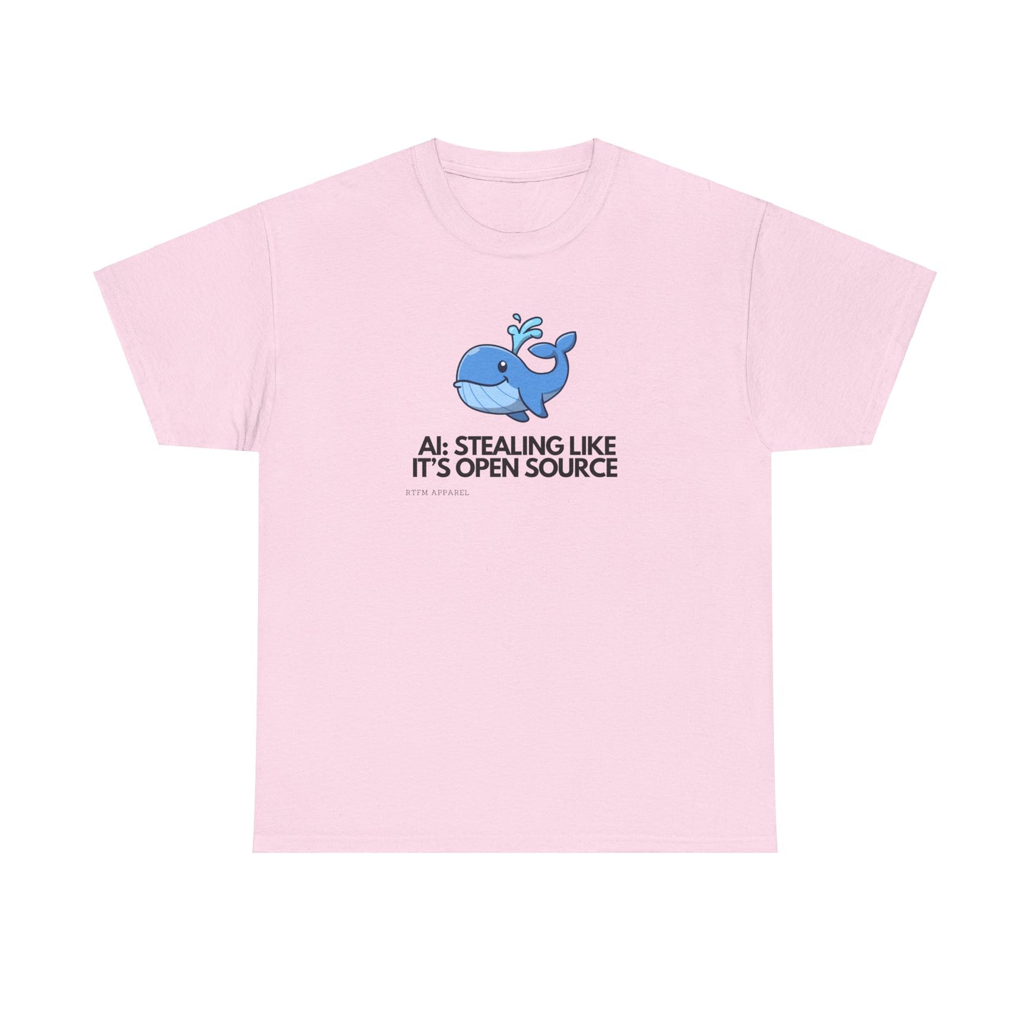 Docker Whale Design - Developer, Containerization, Kubernetes, Open Source Funny Tee