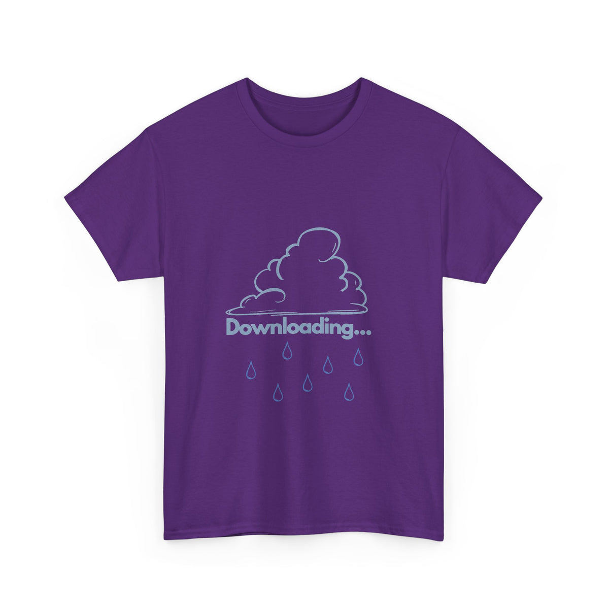 Downloading Cloud Raindrops — Tee
