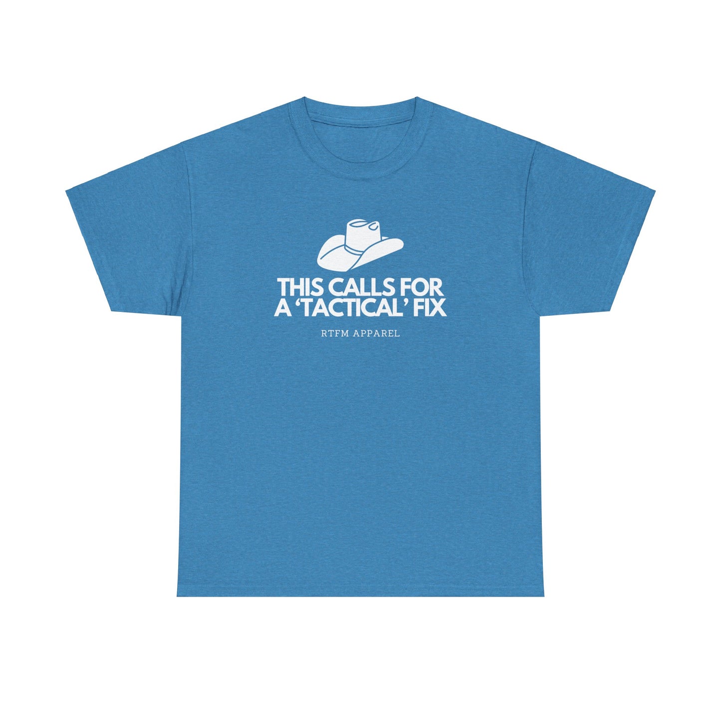This Calls For A 'Tactical' Fix - RTFM Apparel Funny Tech Humor