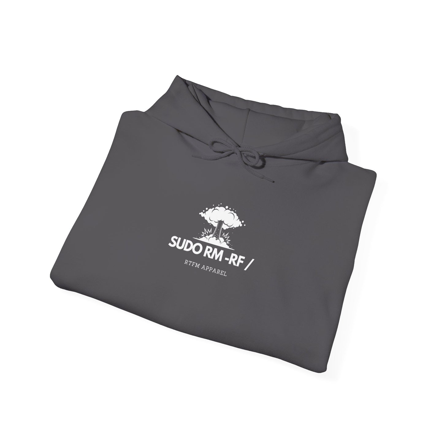 Sudo RM -RF / Explosion Fun Hoodie - Tech Humor for Geeks 2025