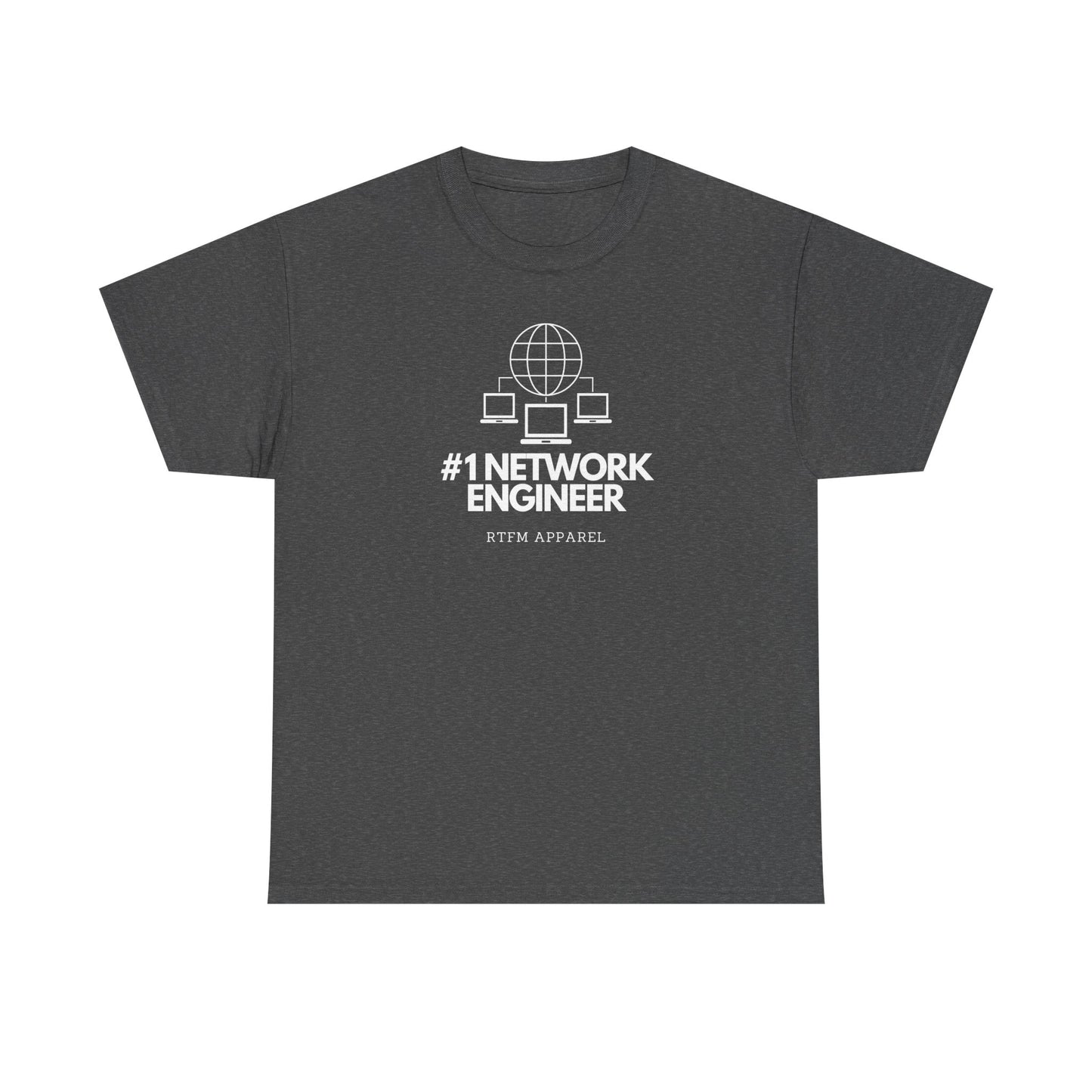 #1 Network Engineer RTFM Apparel - Funny Sysadmin, IT Pro, Network Shirt